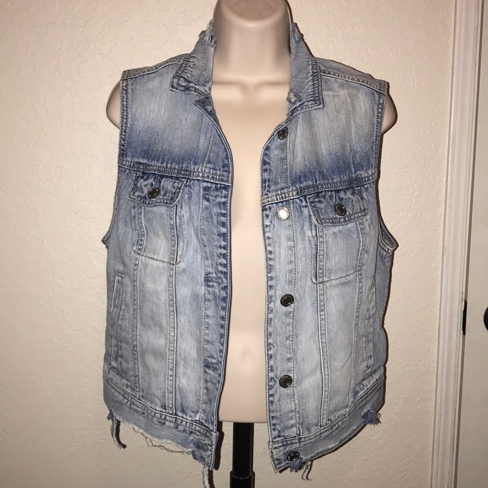 American 🦅 denim vest